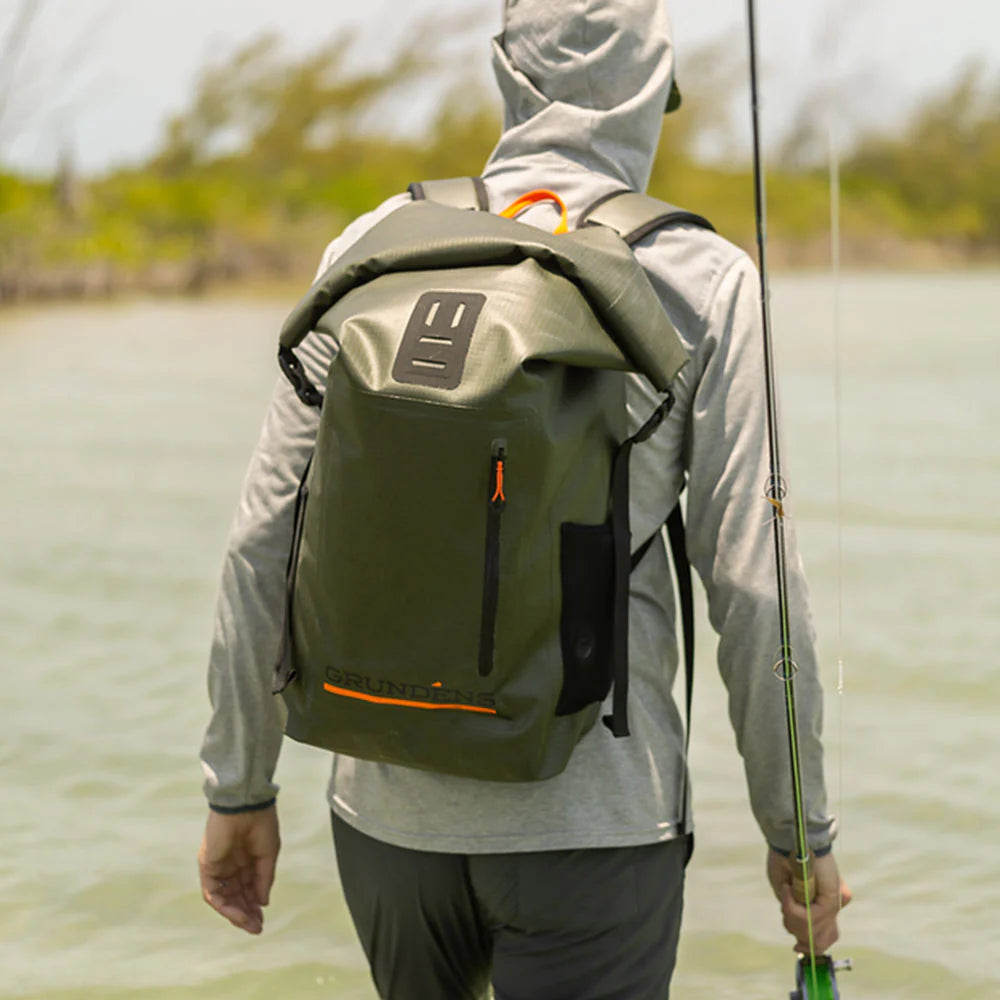 Grundens Wayward Roll Top Waterproof Backpack 38L