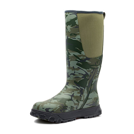 Grundens Deviation Tall Boot Refraction Camo Green