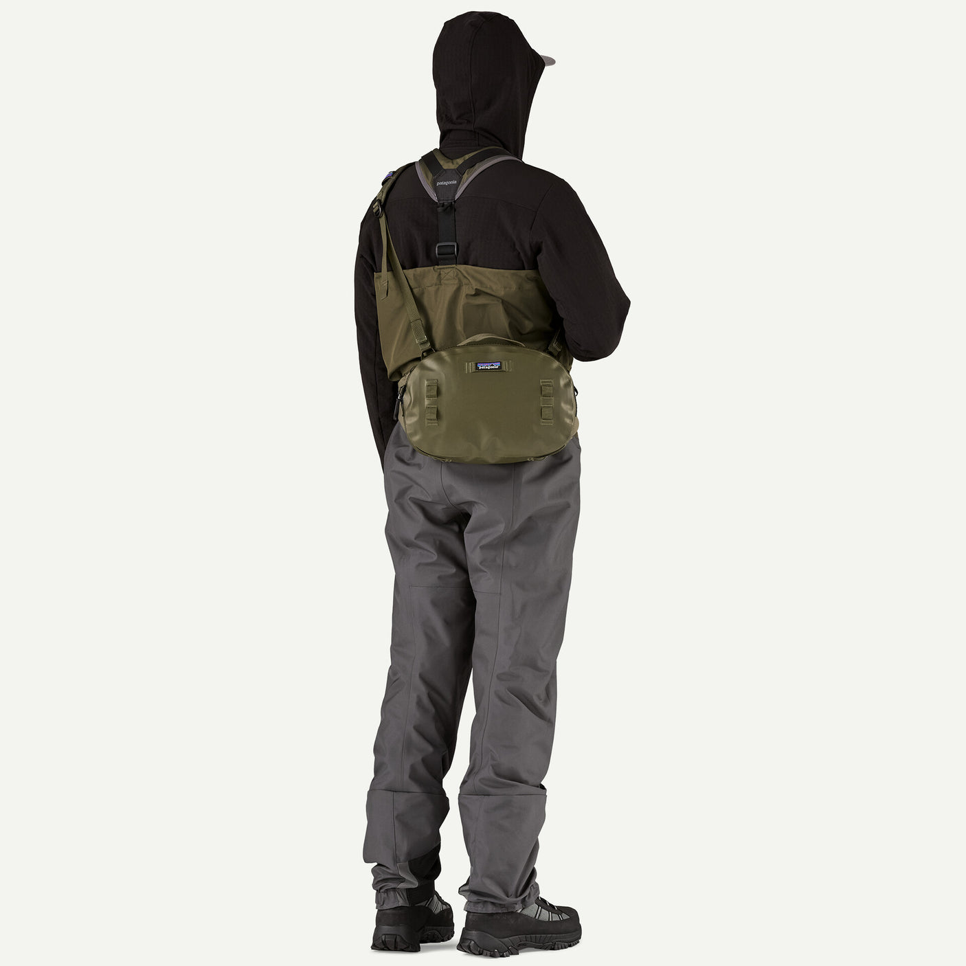 Patagonia M's Swiftcurrent Expedition Zip Front Waders - Basin Green