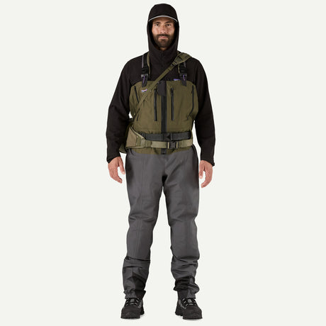 Patagonia M's Swiftcurrent Expedition Zip Front Waders - Basin Green