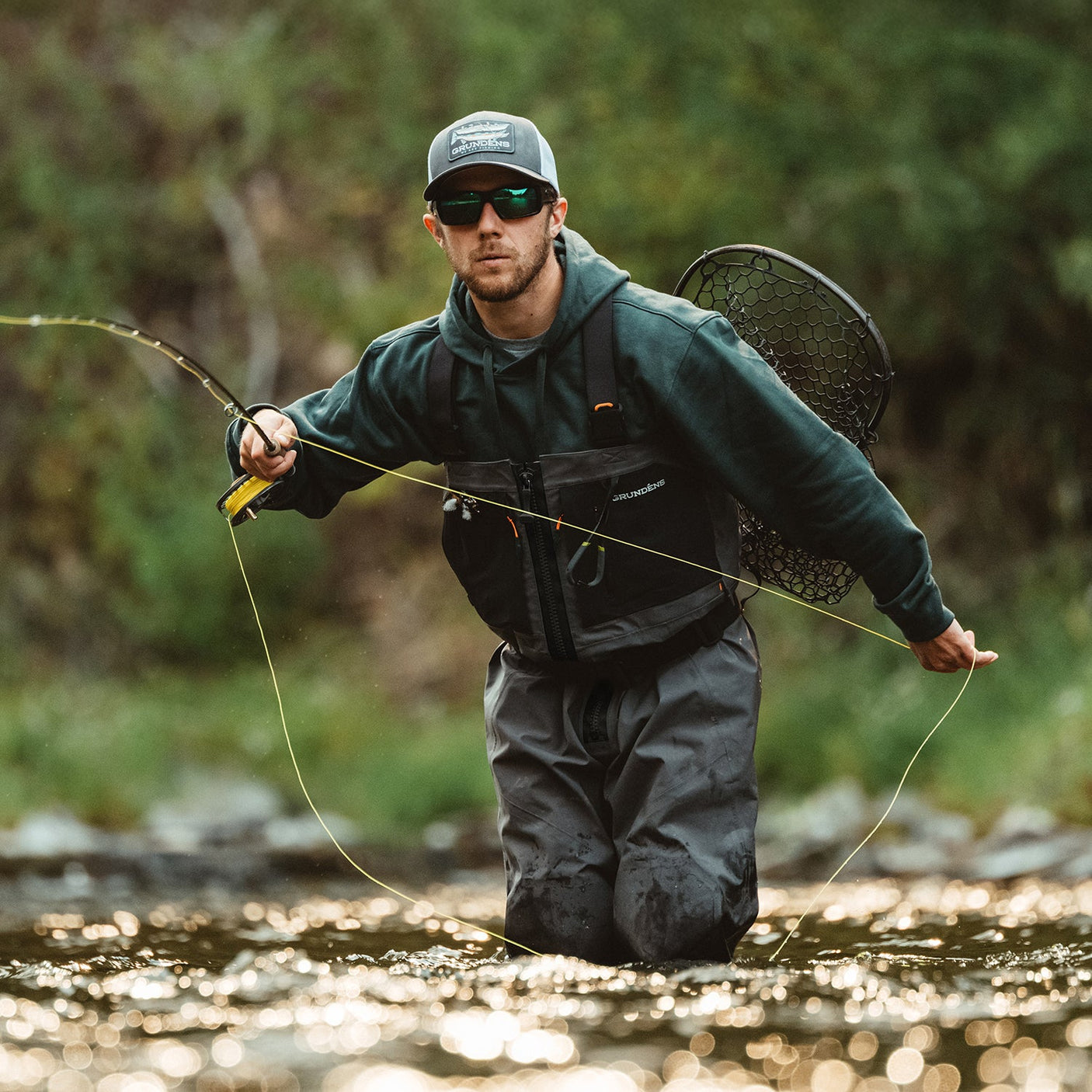 Grundens Men’s Vector Zip Stockingfoot Wader