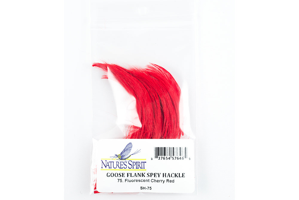 Burnt Goose Flank Spey Hackle