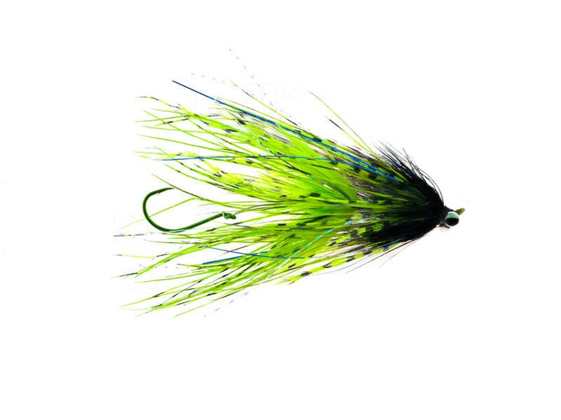 Stu's Barred Ostrich Intruder - Black/Chartreuse
