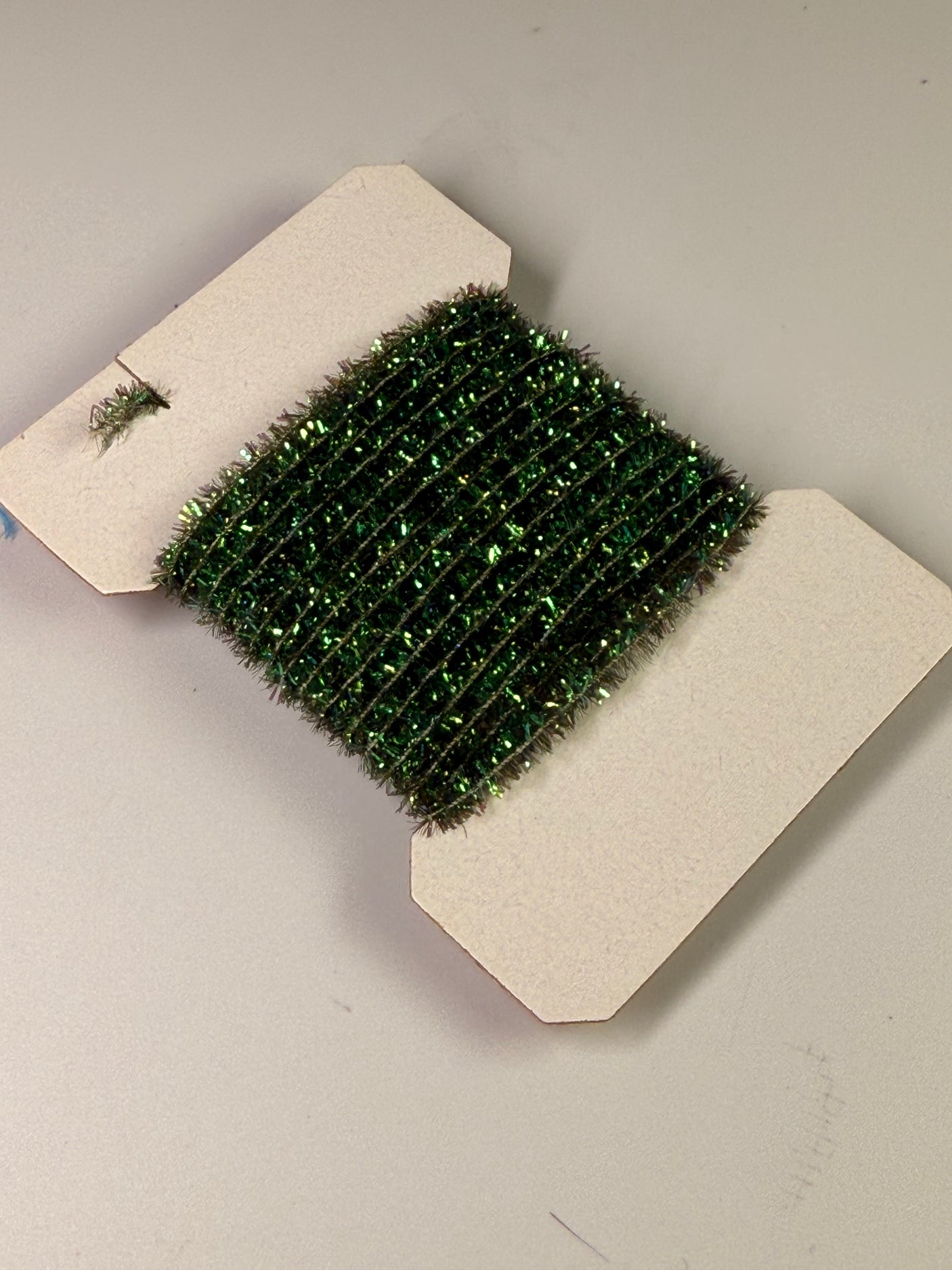 TINSEL CHENILLE MEDIUM. PEACOCK