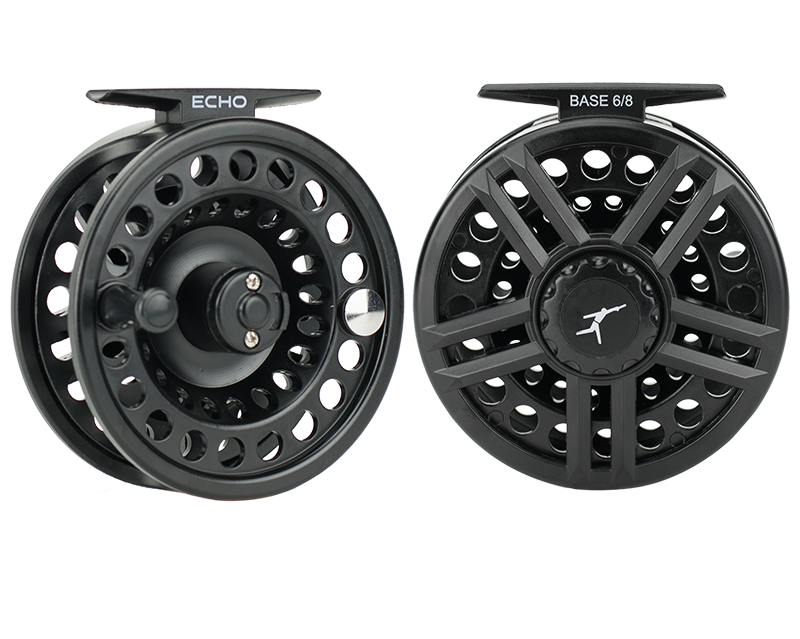 echo base fly reel 4 5 4/5 at Waters West Fishing Outfitters Catch More Fish Catfish flyfish_lures The Echo Ion Fly colour:Blorange
