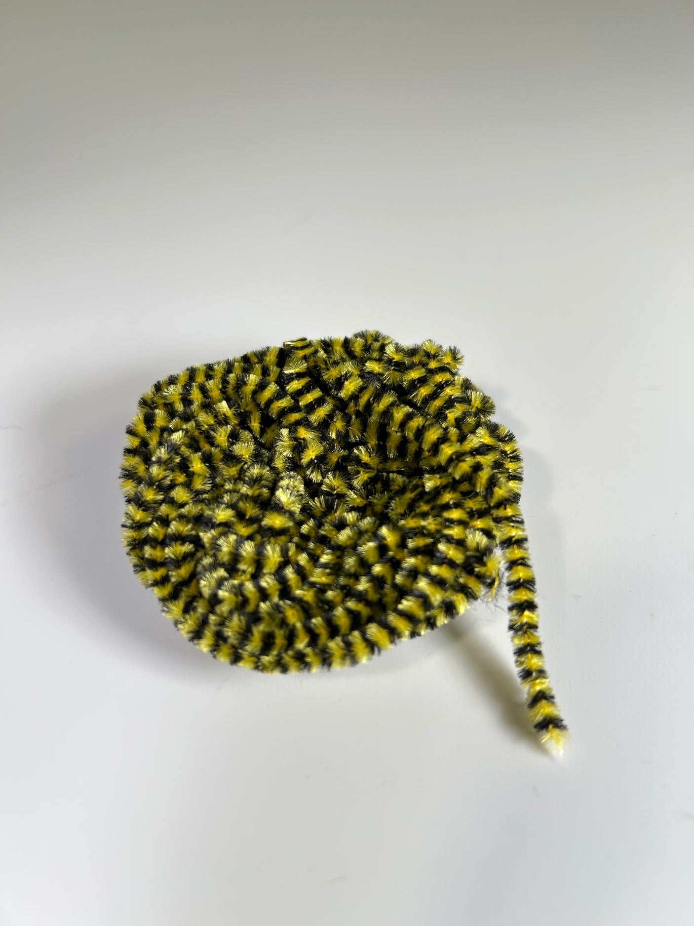 Speckle Chenille Black/Yellow Size 2 Medium