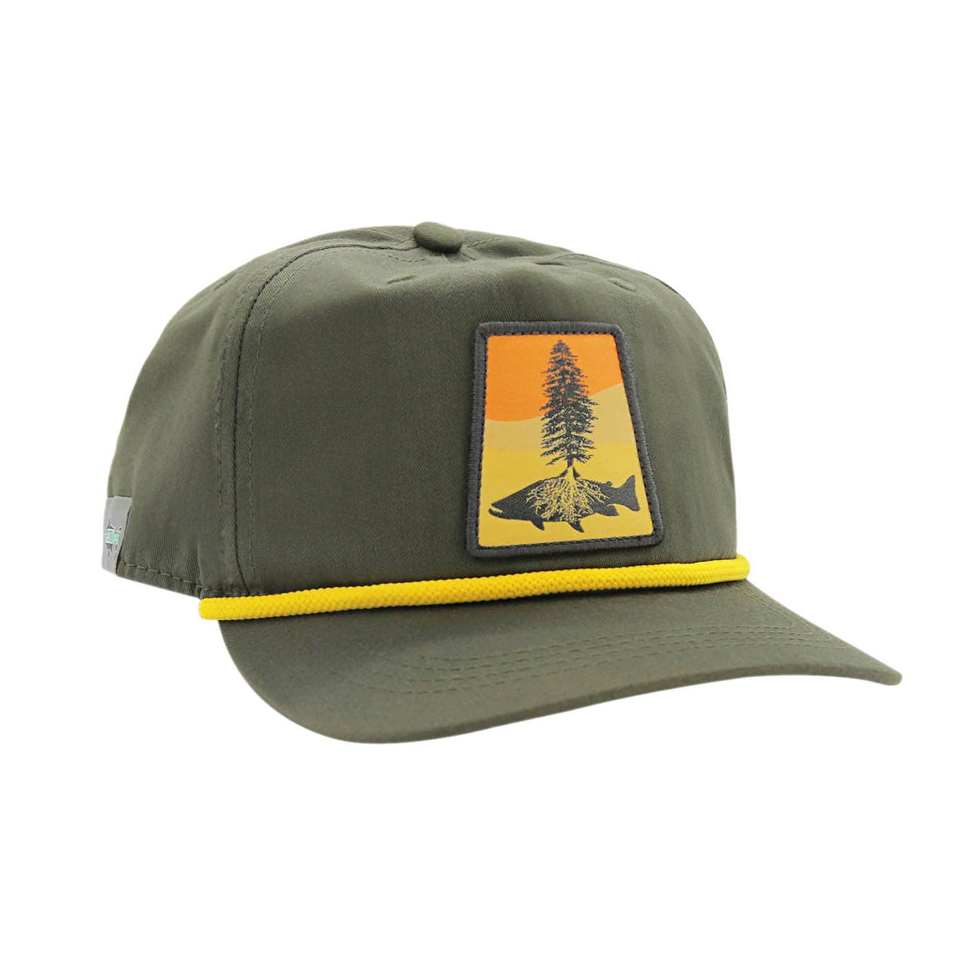 RepYourWater Fly Fishing Roots 5 Panel Hat