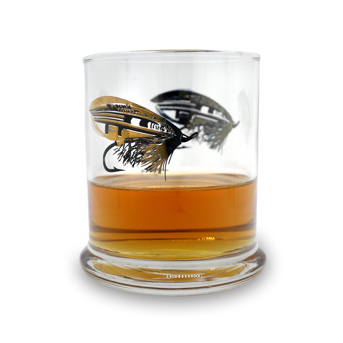 RepYourWater Salmon Fly - Metallic Old Fashioned Glass