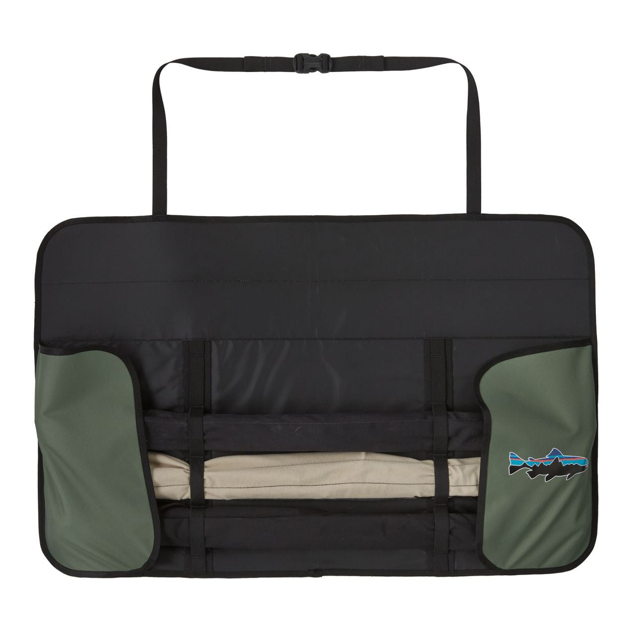 Patagonia Black Hole Travel Rod Roll - Kansas Sky Tan. L 44"