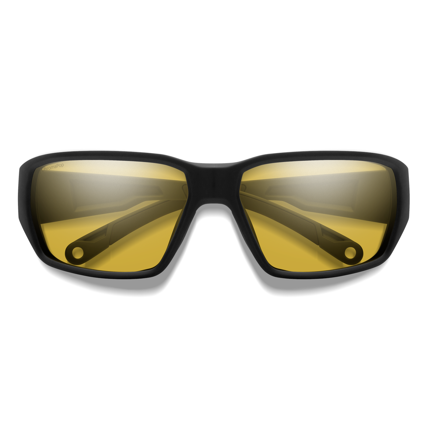 Smith Hookset Matte Black ChromaPop Glass Polarized Low Light Yellow