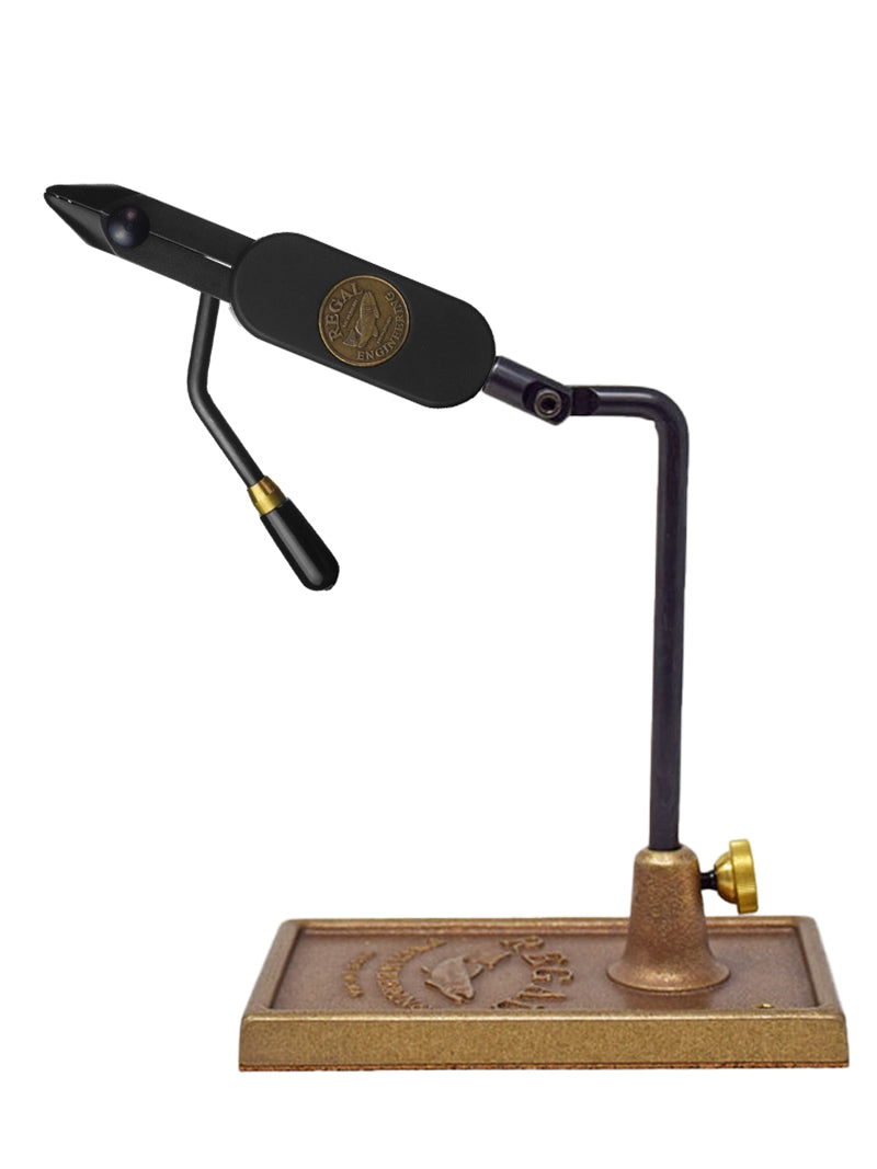 Regal Medallion Series Vise with Regular Jaws and Bronze Traditional Base