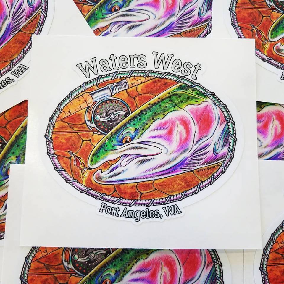 Sean Dahlquist Waters West Sticker