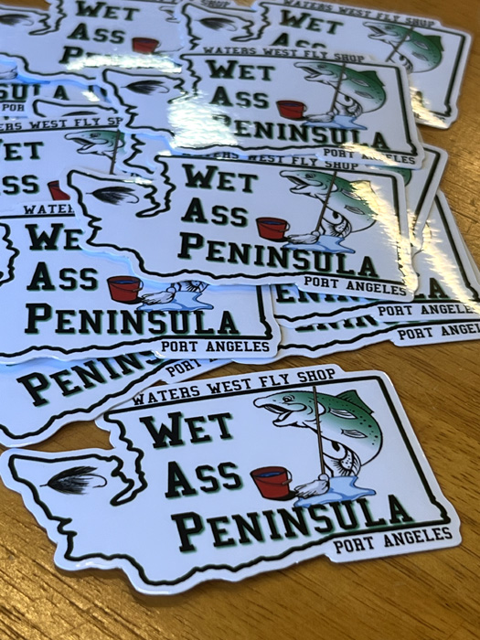 Wet Peninsula Sticker