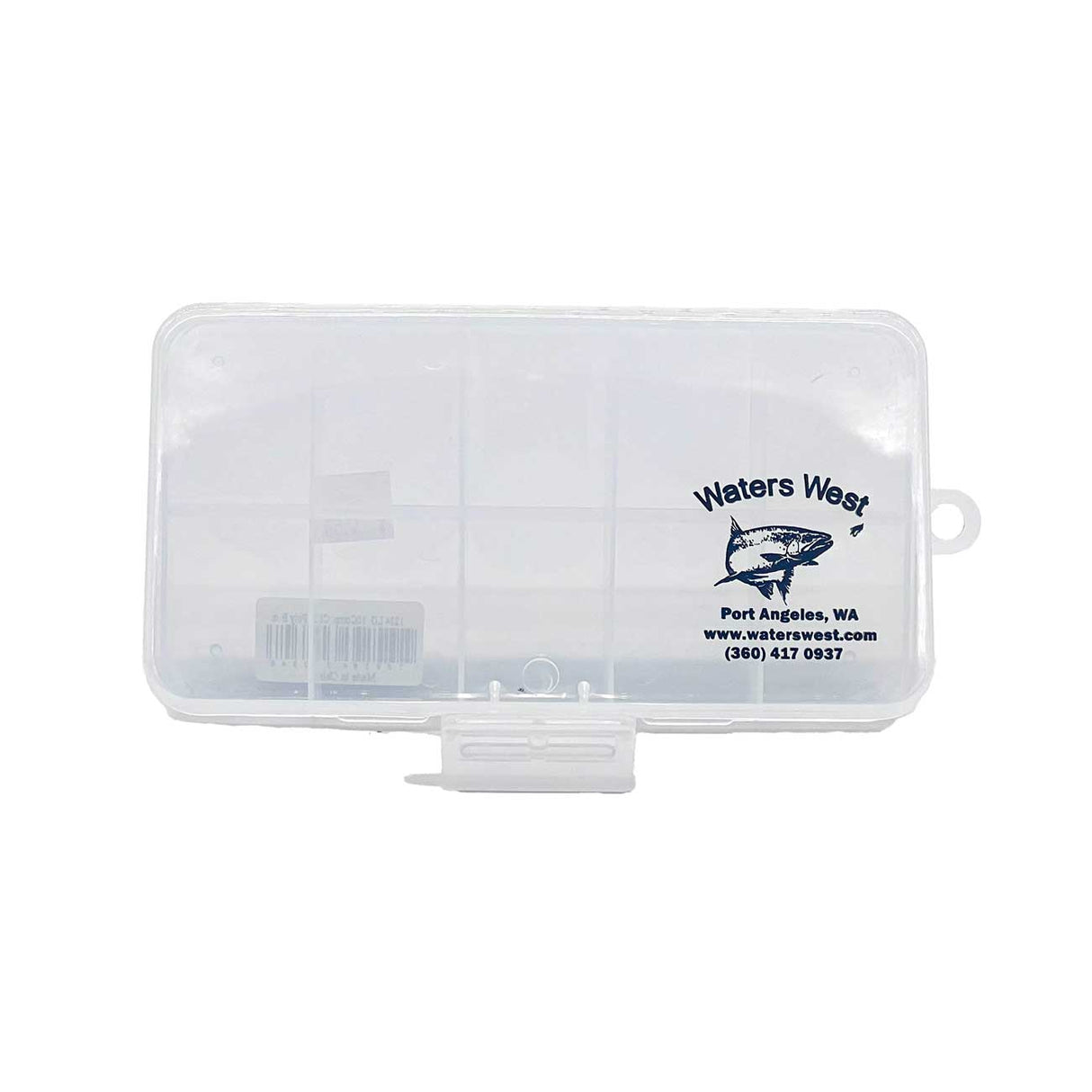 10 Compartment Clear Poly Box