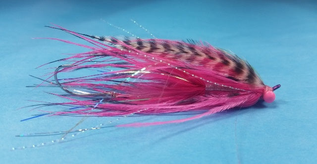 Stu's Barred Ostrich Intruder - Pink