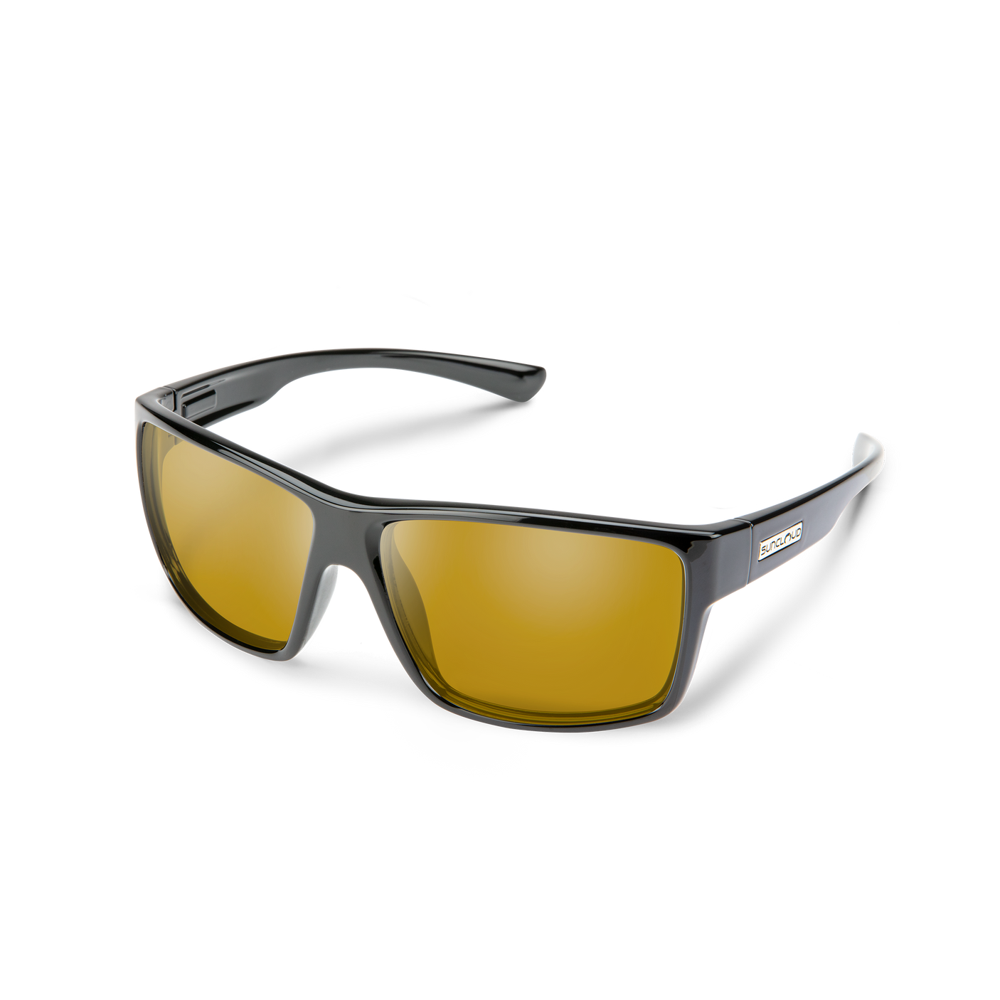 SunCloud Hawthorne Black Polarized Yellow