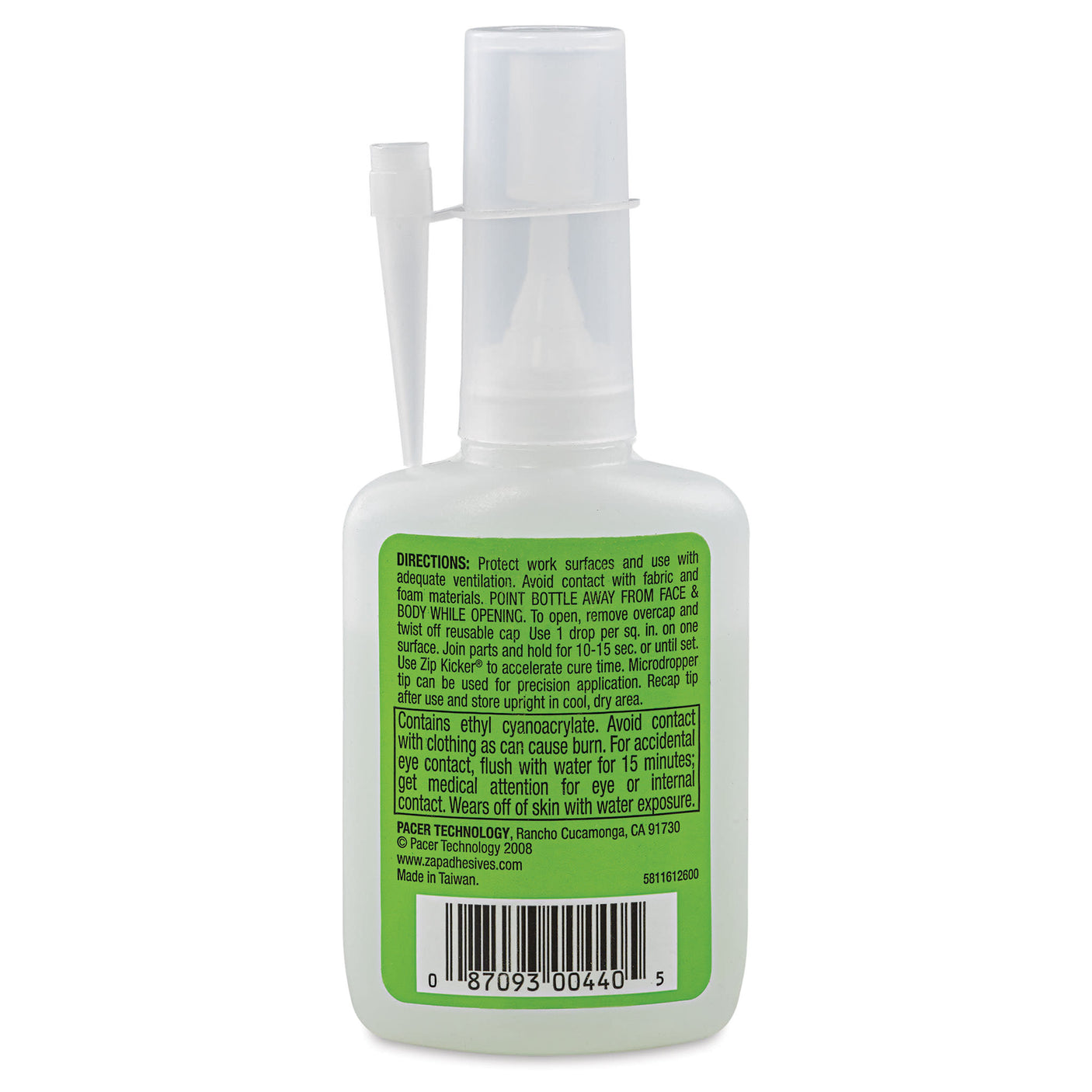 Zap A Gap Ca + 1 Ounce Green Bottle