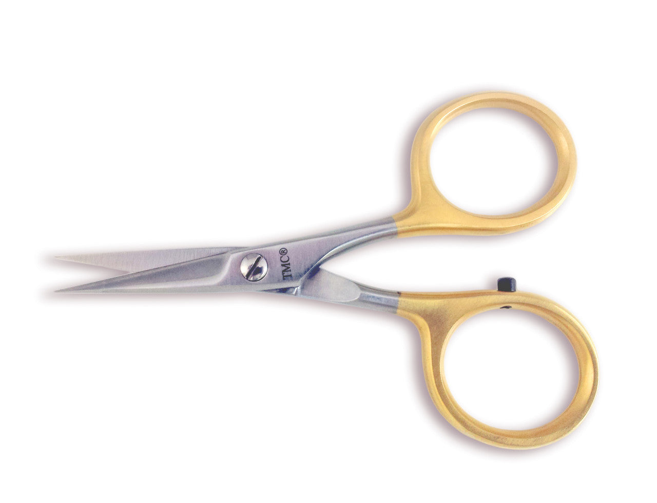 TMC RAZOR SCISSOR SERRATED GOLD