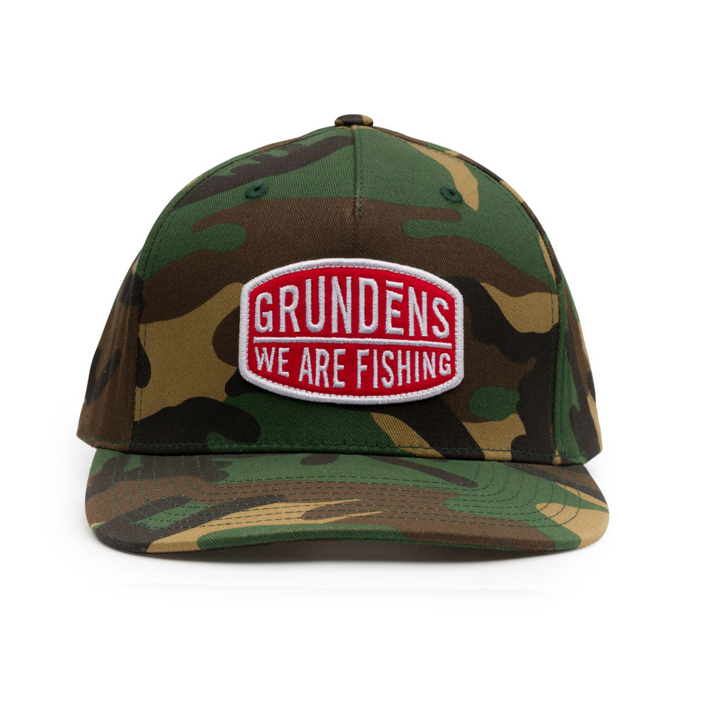 Grundens we are fishing camo hat