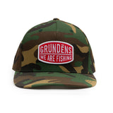 Grundens we are fishing camo hat