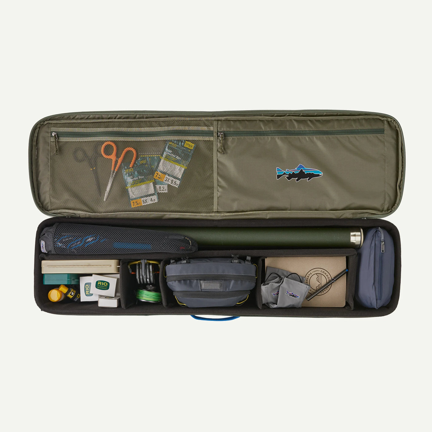 Patagonia Black Hole Rod Case - Basin Green