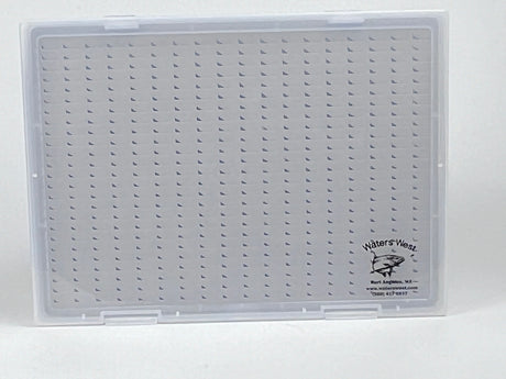 Large Slit Foam Clear Fly Box 9x12”