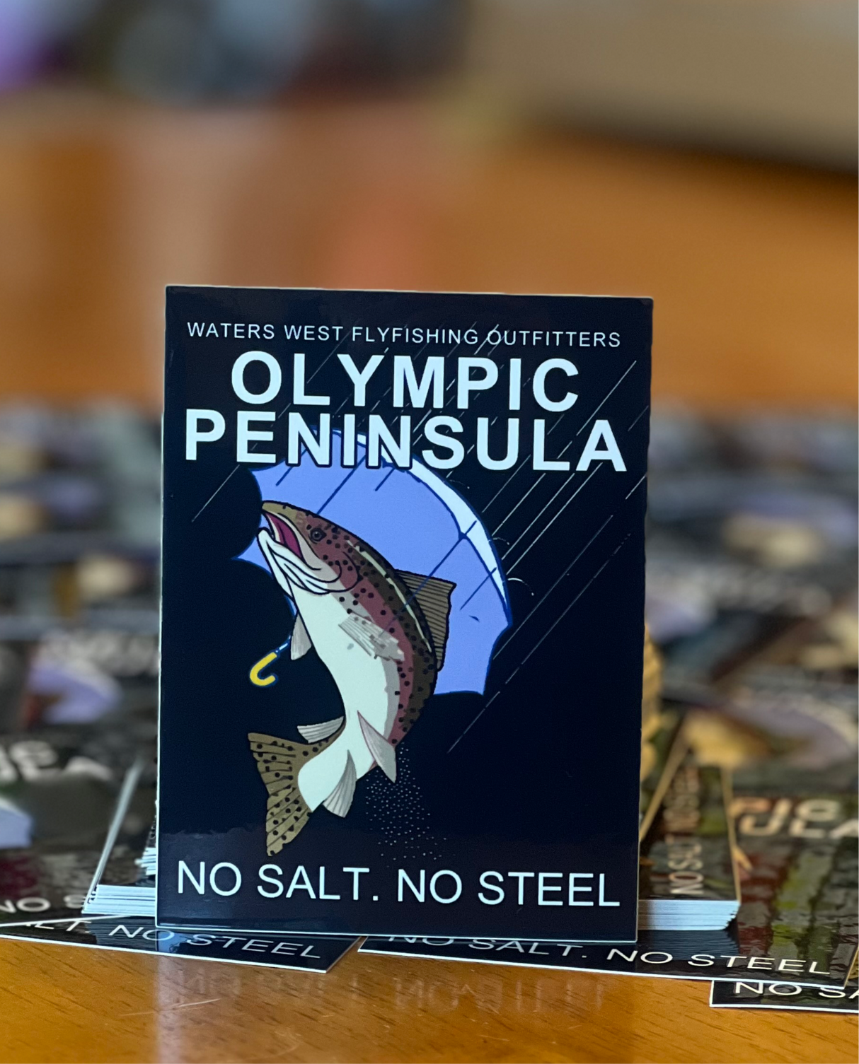 No Salt. No Steel Sticker