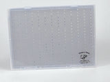 Large Slit Foam Clear Fly Box 9x12”