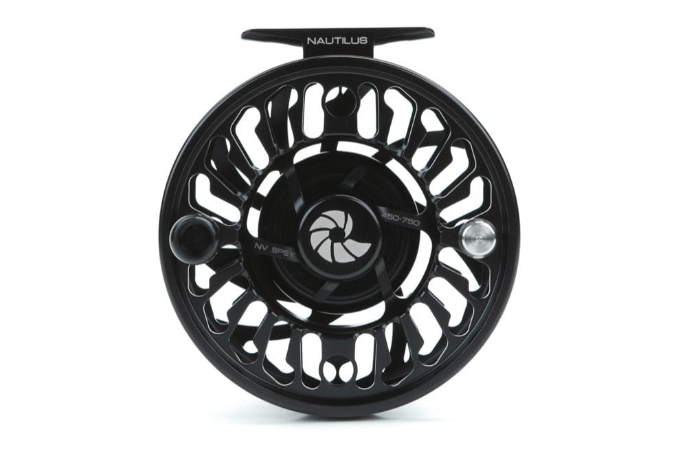 Nautilus NV Spey 550 Reel Black LH at Waters West Fly Fishing Outfitters Nautilus NV Spey 550 Reel Black LH at Waters West Fly Fishing Outfitters