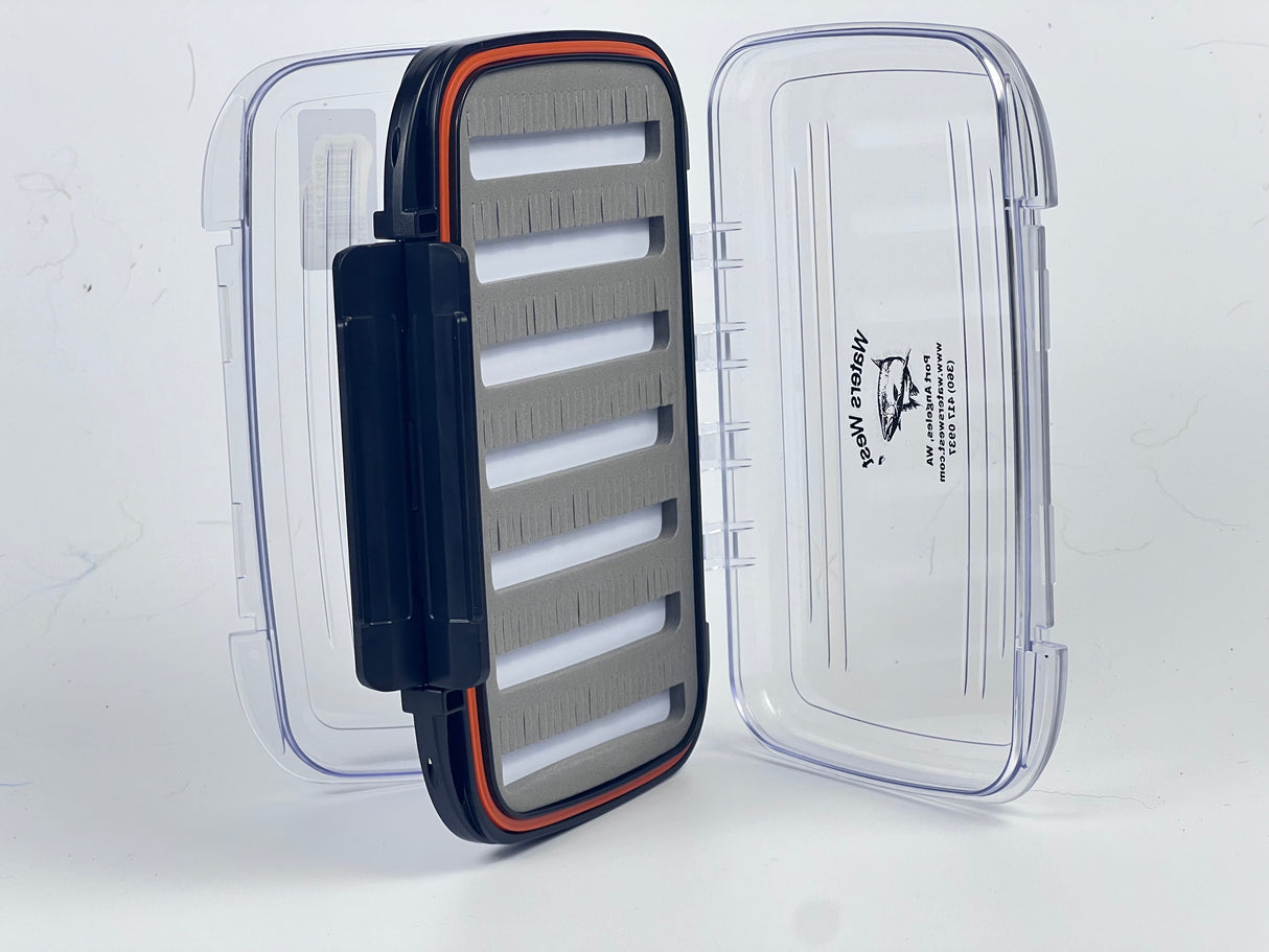 Double Sided Clear Waterproof Logo Box