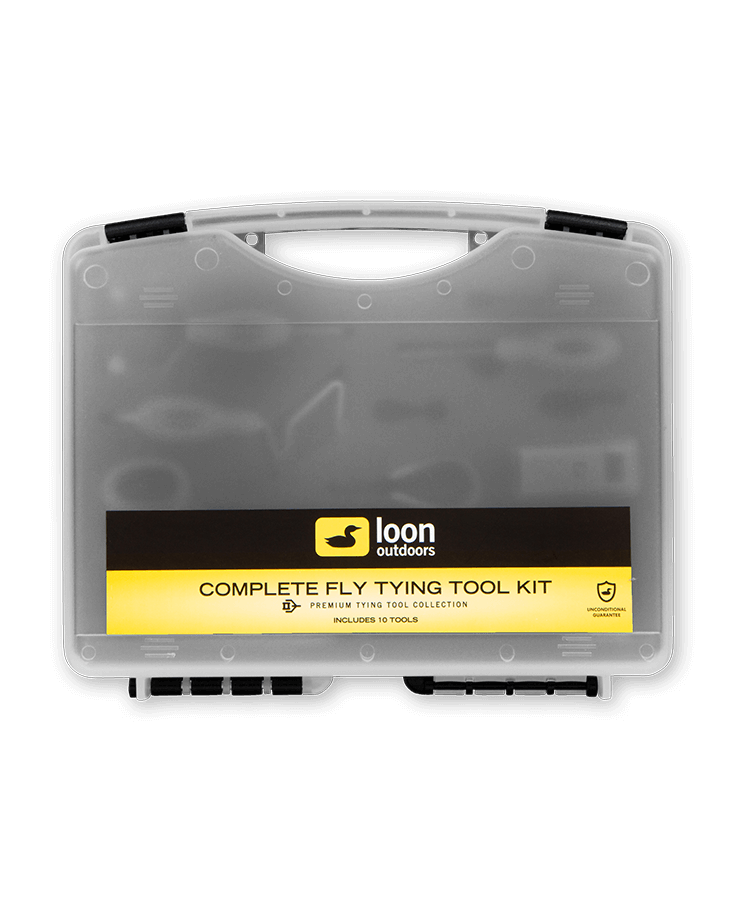 Loon Complete Fly Tying Tool Kit - Black