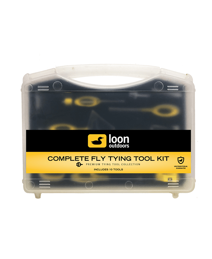 Loon Complete Fly Tying Tool Kit - Yellow