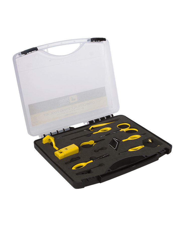 Loon Complete Fly Tying Tool Kit - Yellow