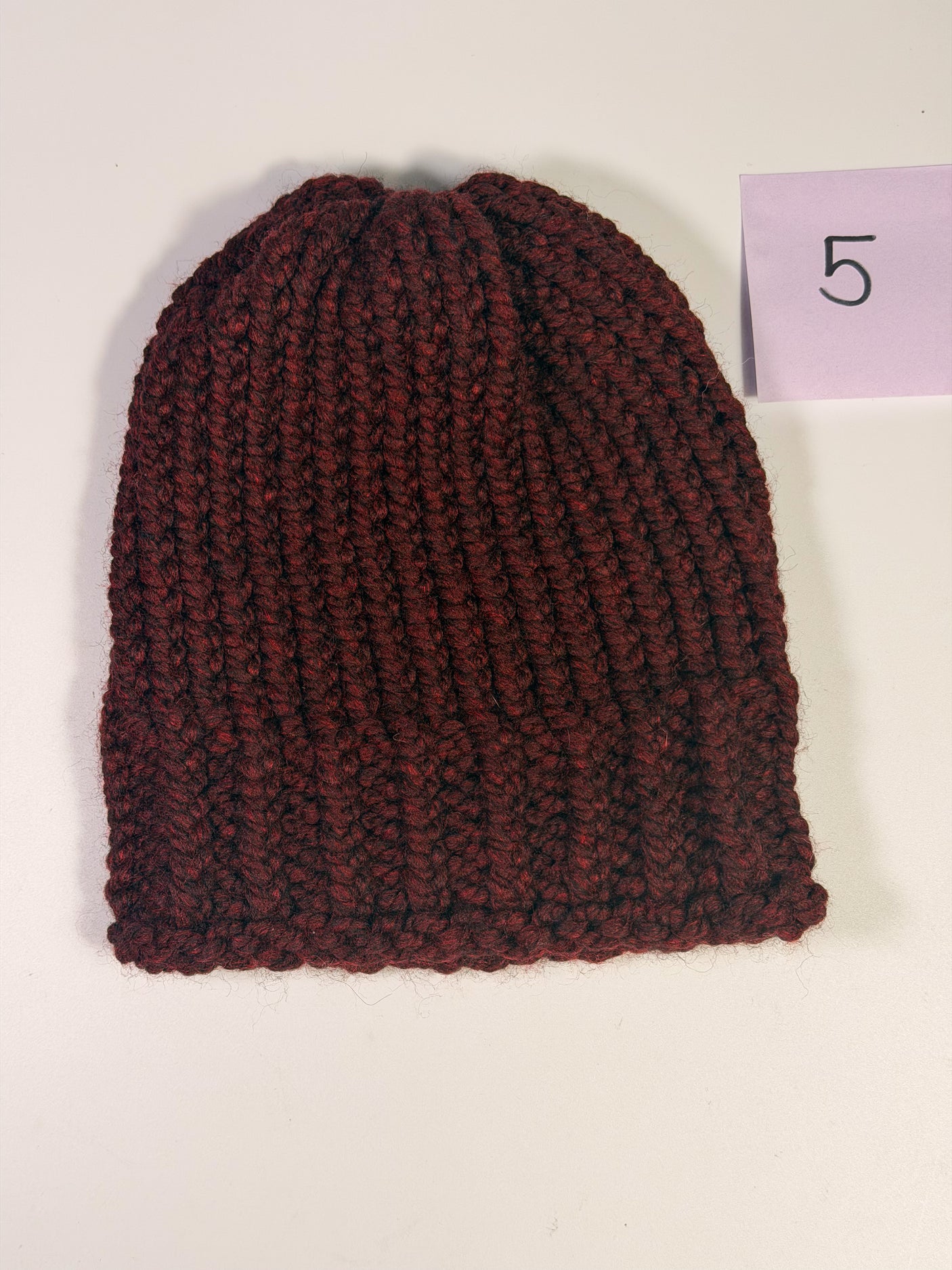 Hand Knit Wool Beanie