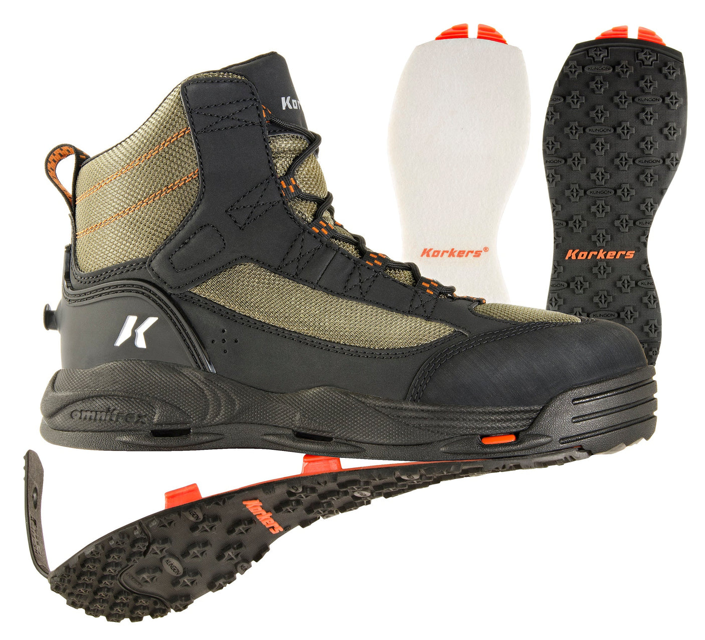 Korkers Greenback Wading Boot -Felt