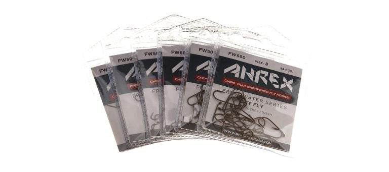 Ahrex FW500 Dry Fly Traditional Hook - Barbed