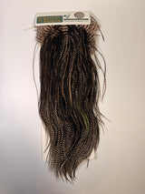 Whiting Hebert Miner Bronze Hackle Saddle
