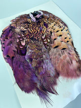 Ringneck Pheasant Skin - Dyed