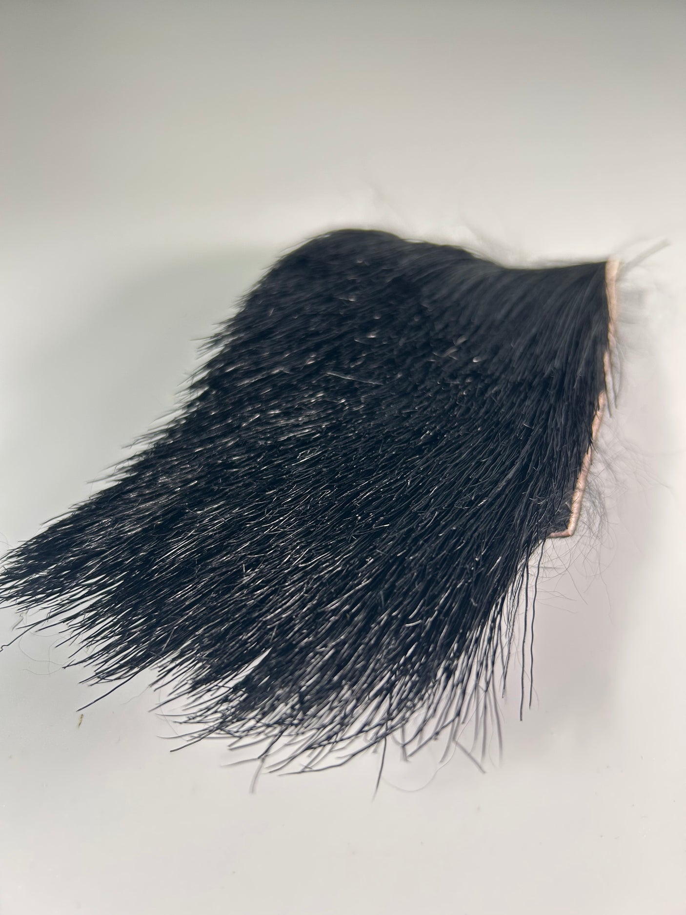 Elk Body Hair For Spinning Black