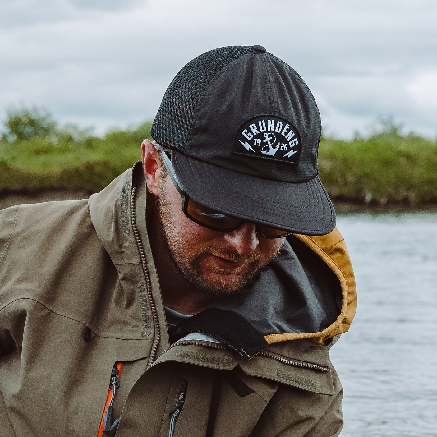 Grundens Stowaway Packable Trucker