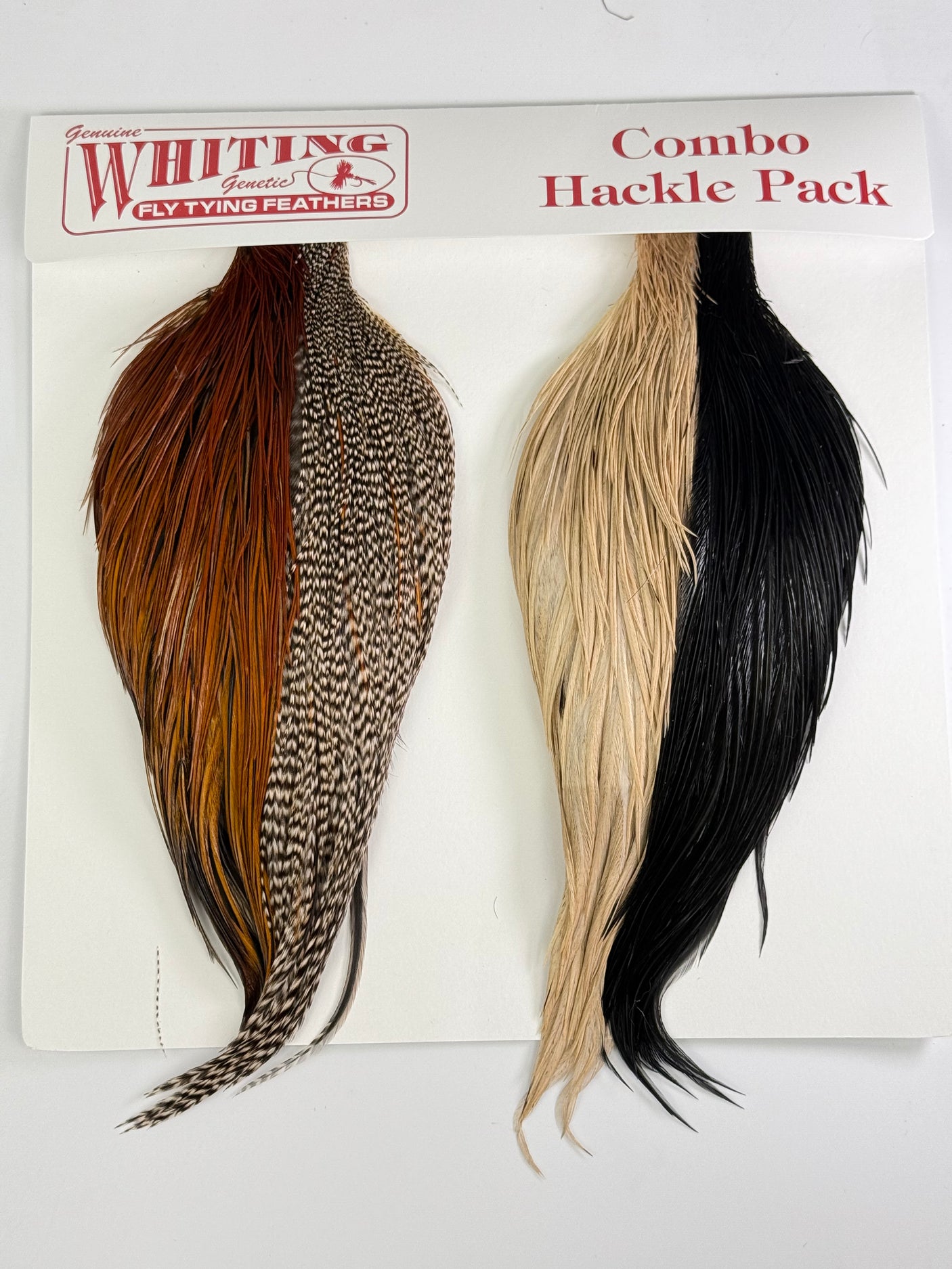 Whiting Introductory Hackle Pack - Four 1/2 Capes