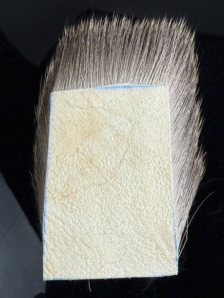 SPINNING DEER HAIR - 2 x 3 Natural Whitetail