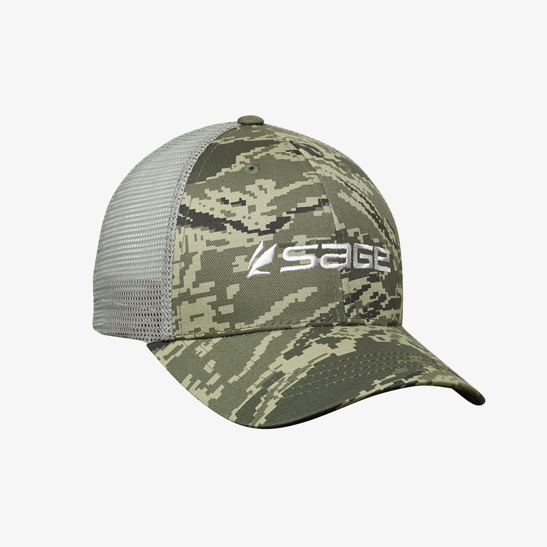 Sage Mesh Back - Digi Camo