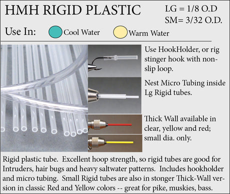 HMH Small Rigid Tubes 3/32 OD x 5”