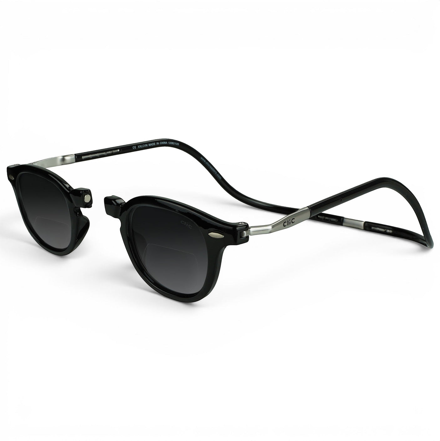 Clic Readers Vintage Expandable Sun Bifocal - Polarized / Black / 2.00
