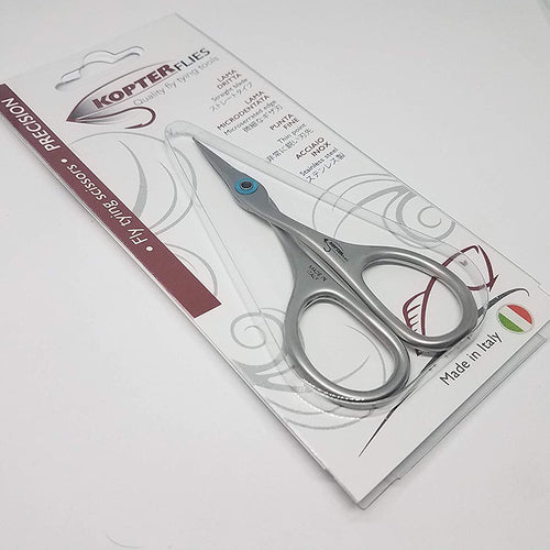 Kopter Precision Straight Blade Microserrated Edge Thin Point Scissors