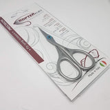 Kopter Precision Straight Blade Microserrated Edge Thin Point Scissors