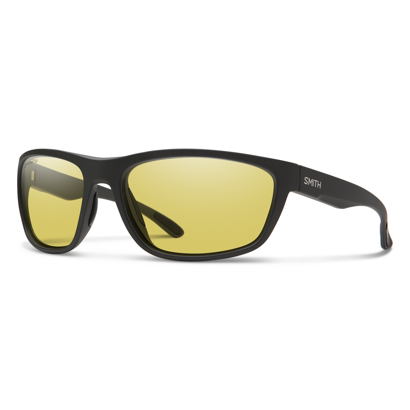 Smith Redding Matte Black ChromaPop Glass Polarized Low Light Yellow