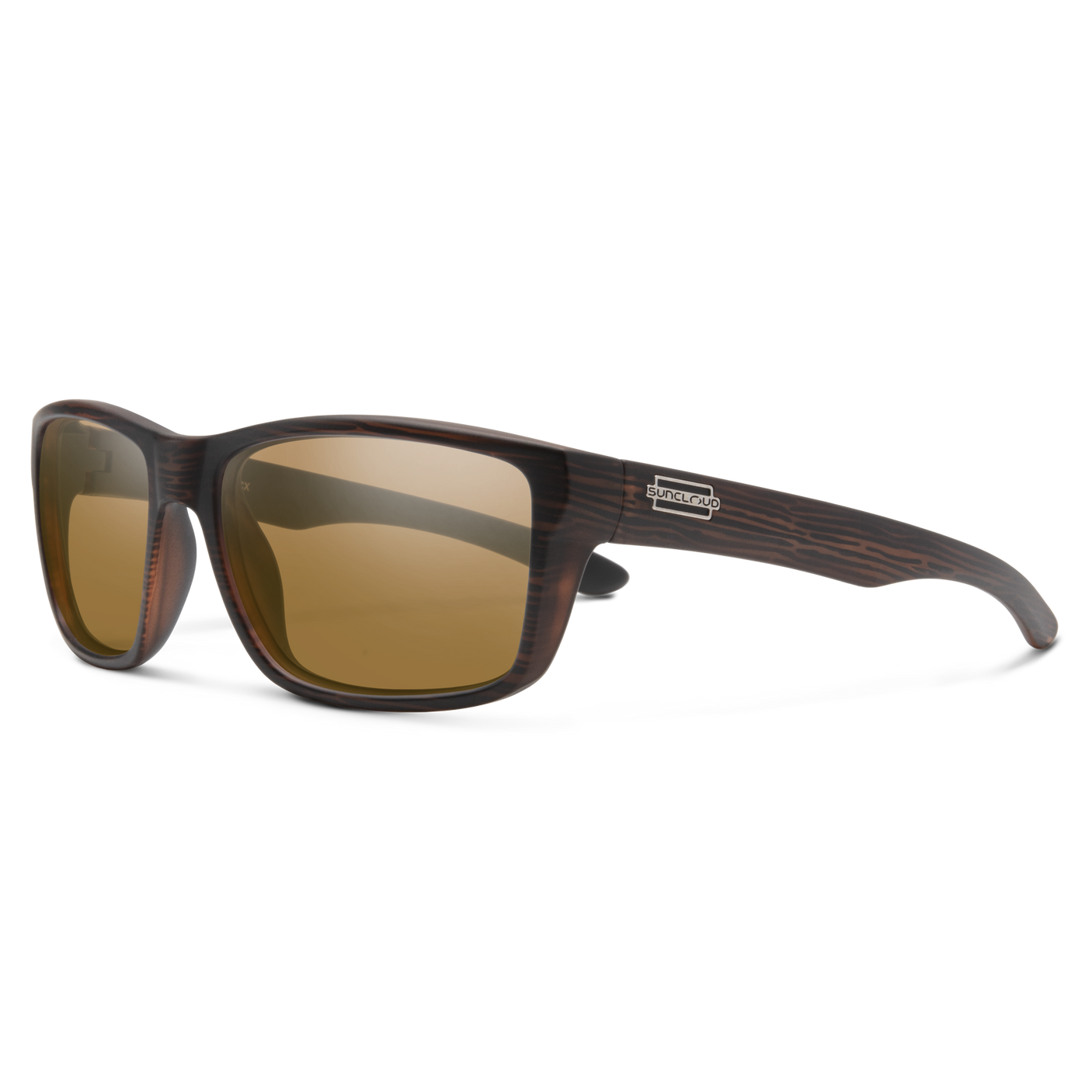 SunCloud Mayor Burnished Brown Polarized Brown