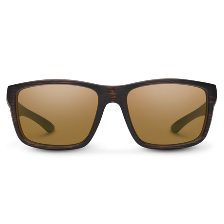 SunCloud Mayor Burnished Brown Polarized Brown